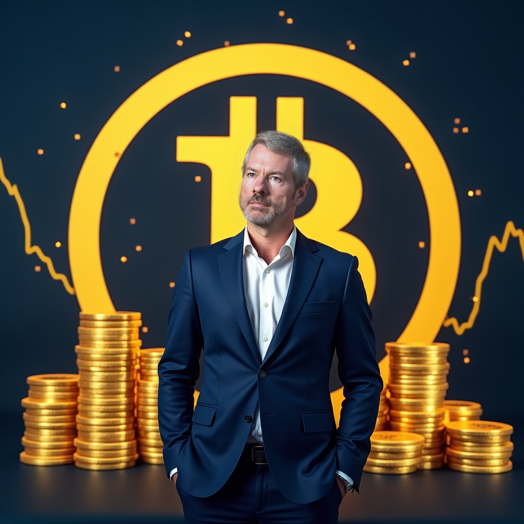 Michael Saylor Bitcoin investment update April 2025